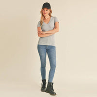 SHORT SLEEVE TOP: ECLIPSE