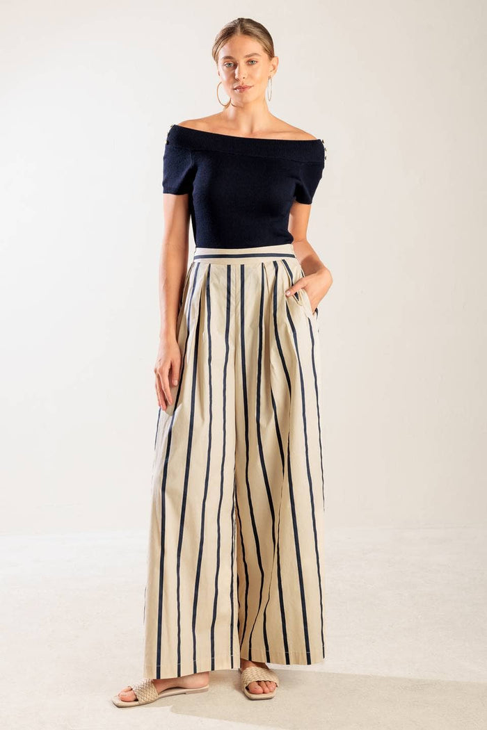 Striped Woven Pant