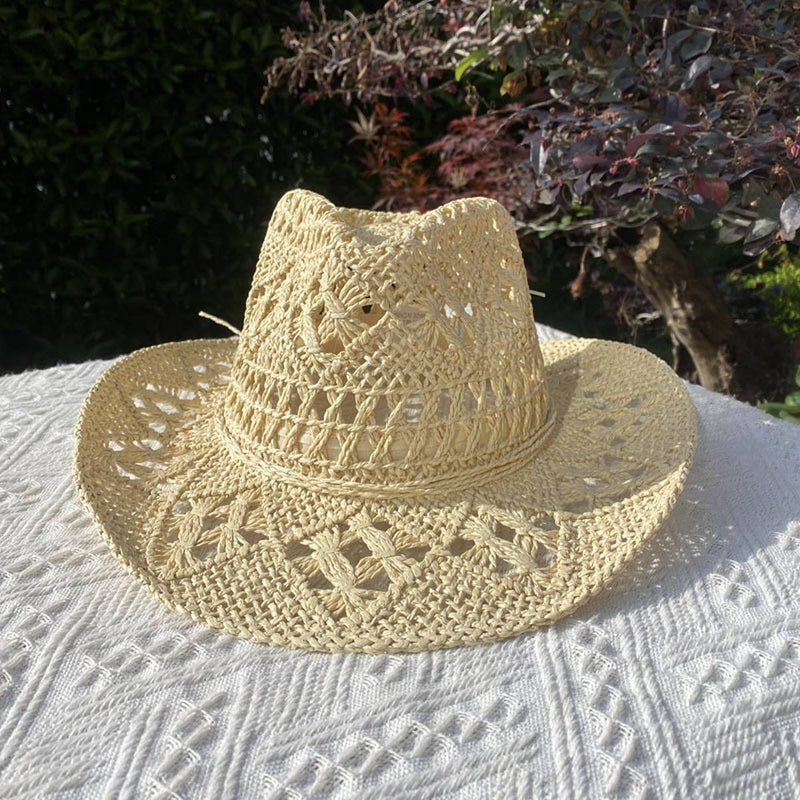ACCITY - LAFITE GRASS EDGE STRAW FEDORA HATS_CWAH1167: KHAKI3 / (OS) 1