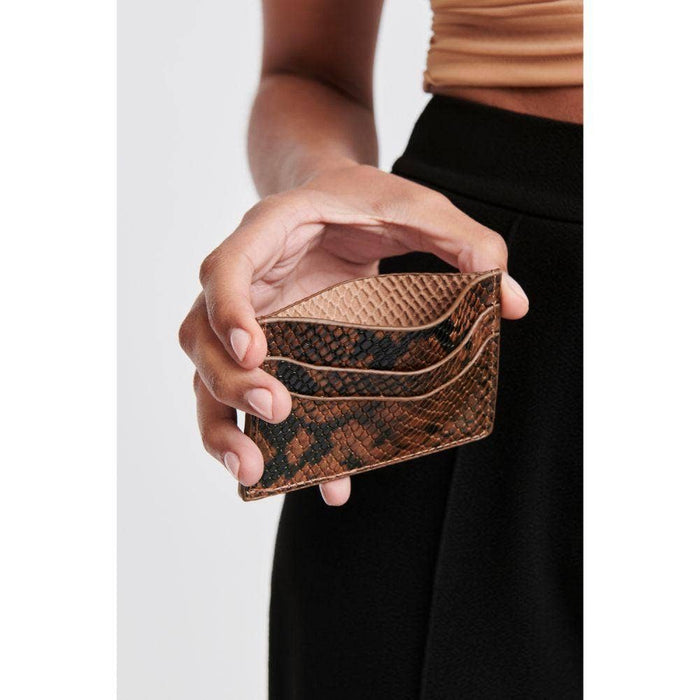 Cheeky Card Holder: Chocolate Multi