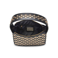 Isabel Studded Crossbody: Oatmilk