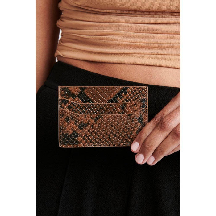 Cheeky Card Holder: Chocolate Multi