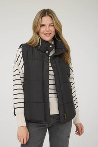 SOLID PUFFER VEST