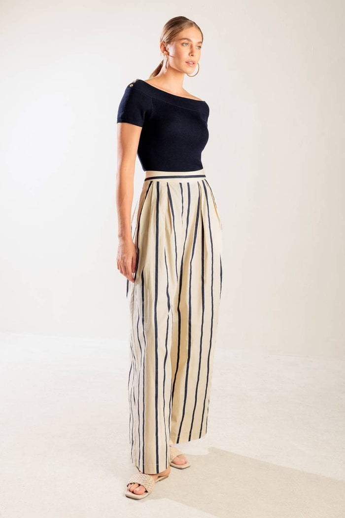 Striped Woven Pant