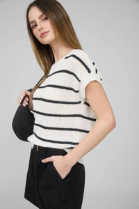 EXTENDED SHOULDER KNIT