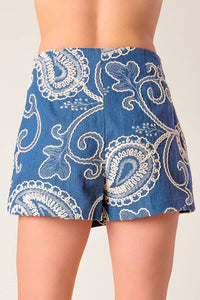 Textured Skort