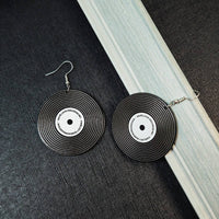 VINYL RECORD EARINGS