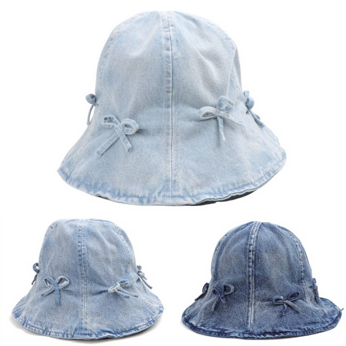 BOW BUCKET HAT