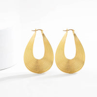 RETRO U-SHAPED EARRING