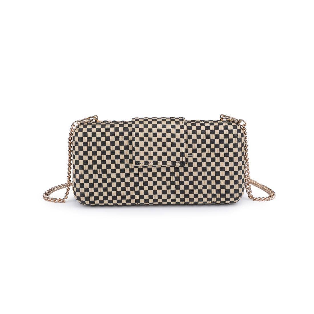 Sylvi Evening Bag: Black Natural