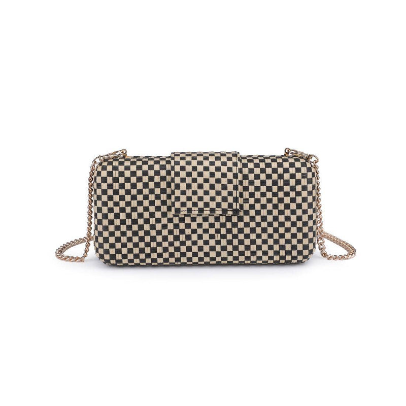 Sylvi Evening Bag: Black Natural