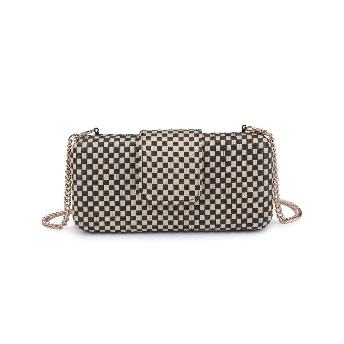 Sylvi Evening Bag: Black Natural