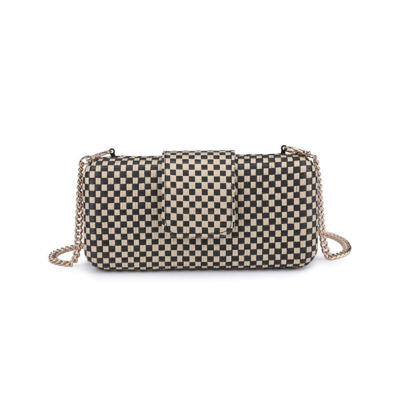 Sylvi Evening Bag: Black Natural