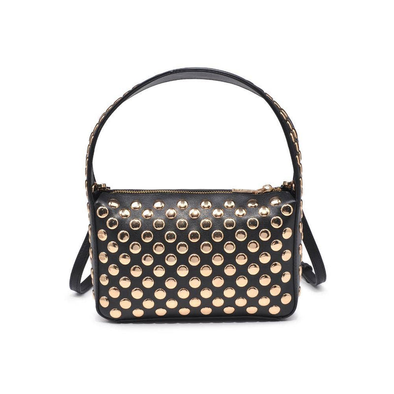 Isabel Studded Crossbody: Oatmilk