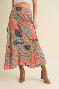 Bradyn Print Skirt