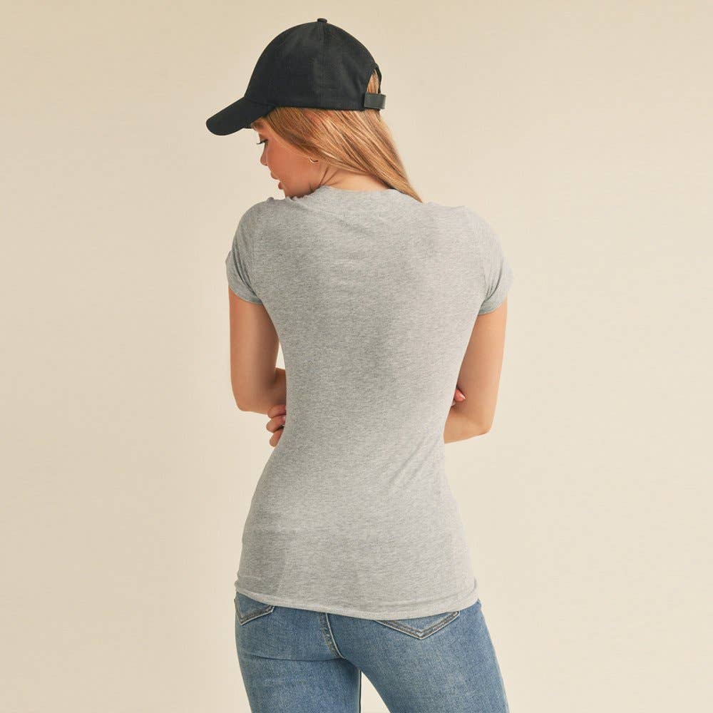 SHORT SLEEVE TOP: ECLIPSE