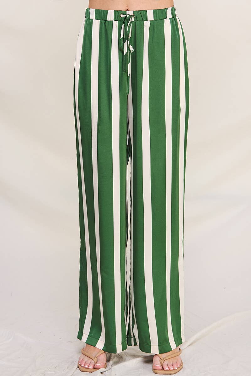 Soft Pull on Striped Pant