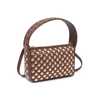 Isabel Studded Crossbody: Oatmilk