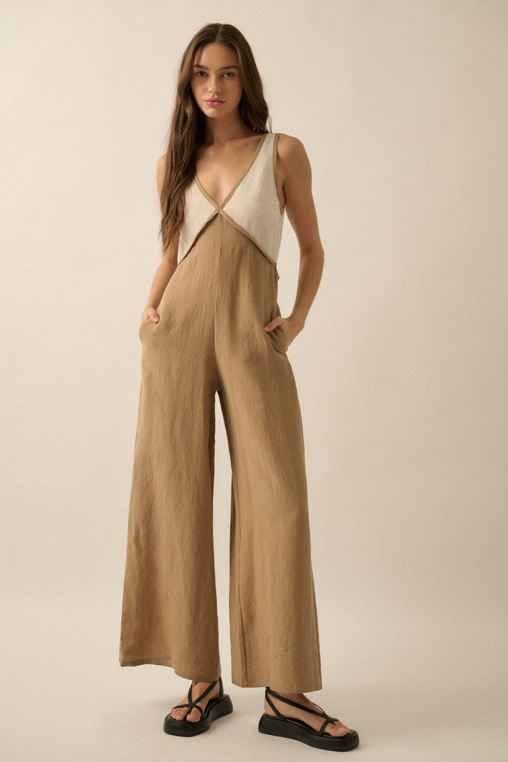 Colorblock Jumpsuit