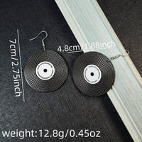VINYL RECORD EARINGS