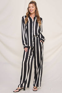 Soft Pull on Striped Pant