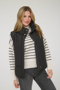SOLID PUFFER VEST