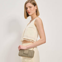 Sylvi Evening Bag: Black Natural