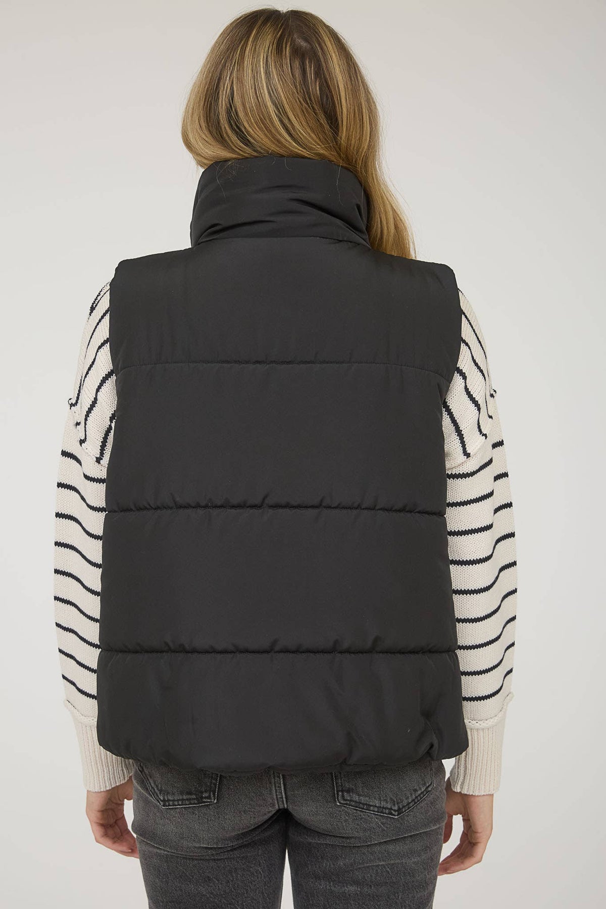 SOLID PUFFER VEST