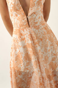 Floral Chiffon Jumpsuit