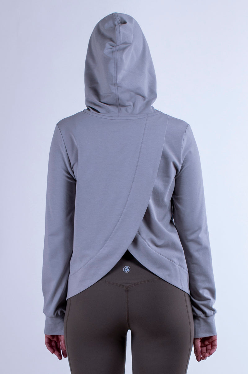 Voxn Asymmetrical Back Hoodie