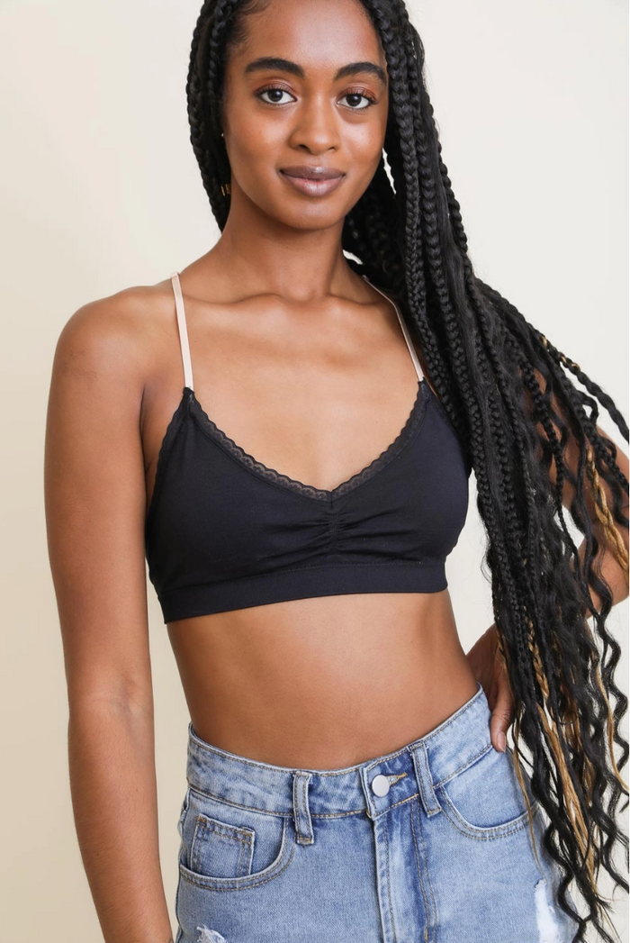 Floral Lattice Bralette