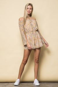 Dusty Blue Romper